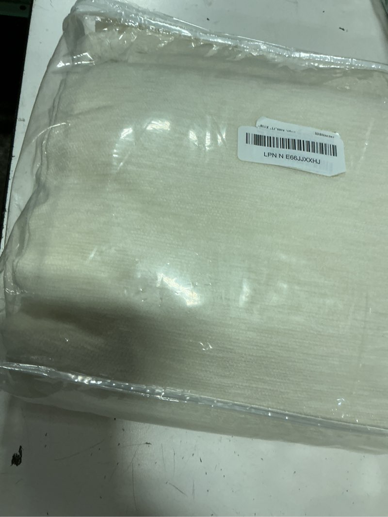 Condition photo showing Good Condition for mysky home couch cover for pets, beige couch covers for 2 cushion couch sofa, sofa slipcover sectional l shape chenille covers for pets, throw couch for dogs, kids,71" x118" 71" x 118" tassels edge-beige