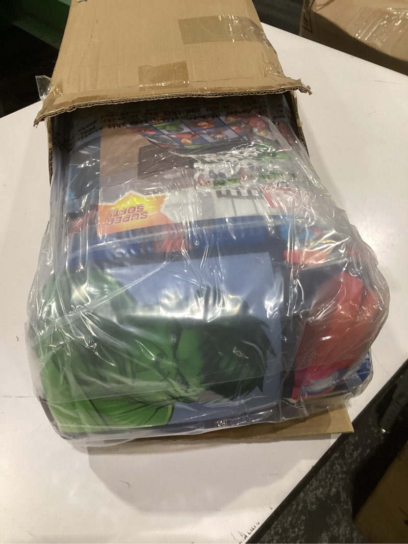 Condition photo showing Good Condition for jay franco marvel avengers team 5 piece full bed set - includes comforter & sheet set - super soft fade resistant polyester - (official marvel product) blue - avengers full
