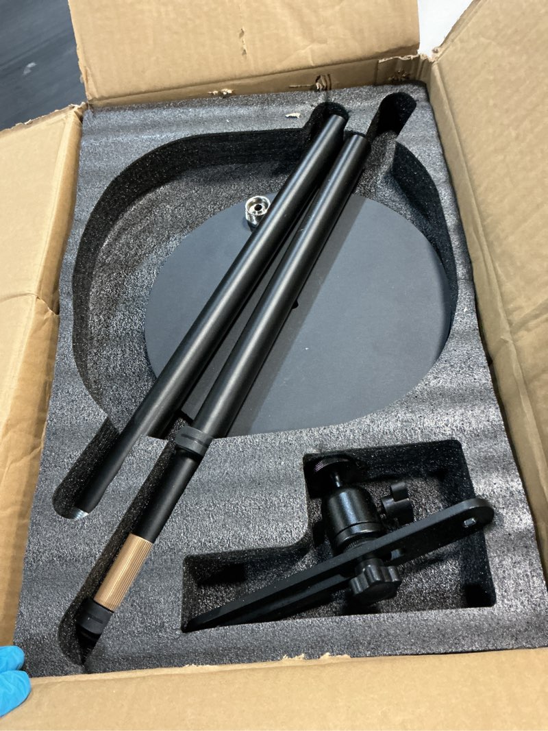 Condition photo showing As Is for Projector Stand, 360° Swivel, Sofa Against Wall Hidden Stand, Height Adjustable, Mini Ceiling Wall Mount Projector Mount Bracket, Compatible with Home Office Video Vlog DVR Camera