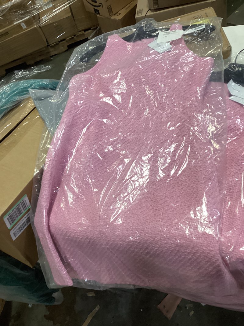 Condition photo showing New/Like New for Derek Lam 10 Crosby Womens Farah High Neck Dress 8 Blush