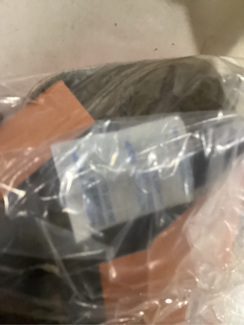 Condition photo showing Good Condition for Haloo Brown Wigs with Bangs - 19 Inch Natural Wavy Synthetic Heat Resistant Medium Length Hair Wigs for Women Daily Party, Blonde Mixed Brown