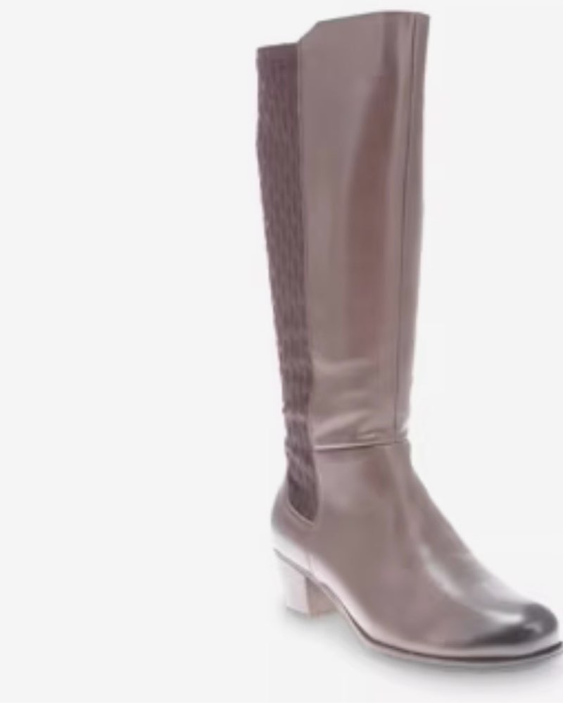 Propét Women's Talise Tall Boots, Brown, 6 Medium US