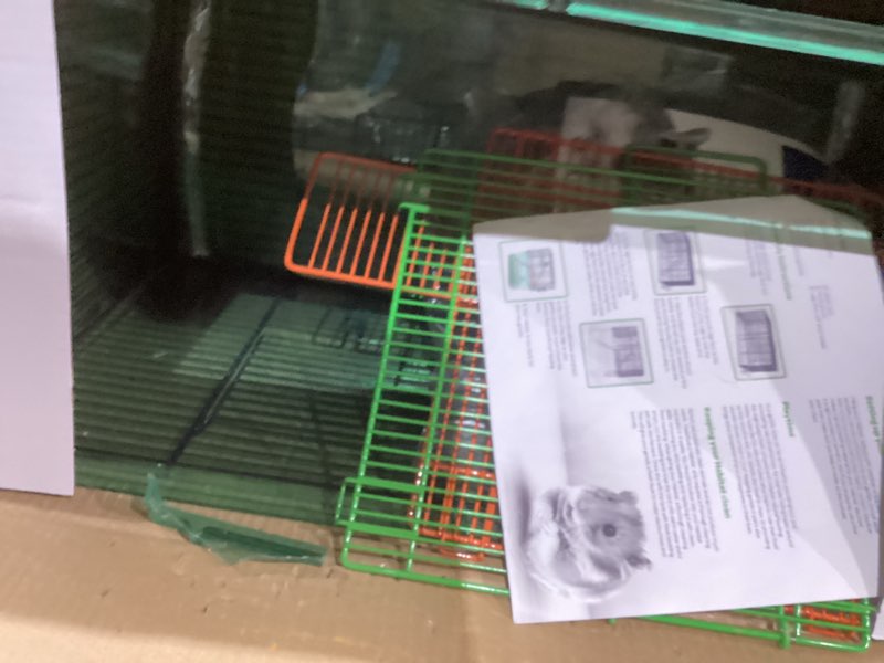 Condition photo showing Good Condition for Savic Habitat Metro Cage, Navy Blue, Large 20.7"L x 20.7"W x 20.7"H