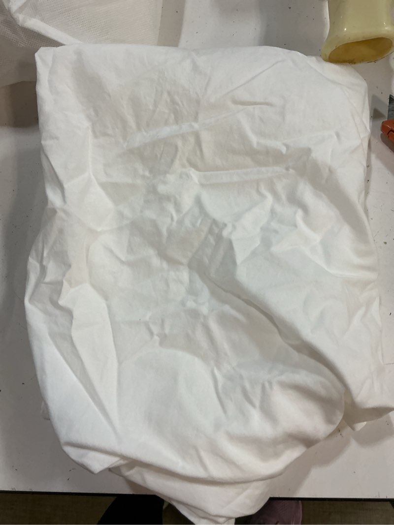 Condition photo showing As Is for organic crisp percale pillowcase set, standard, white