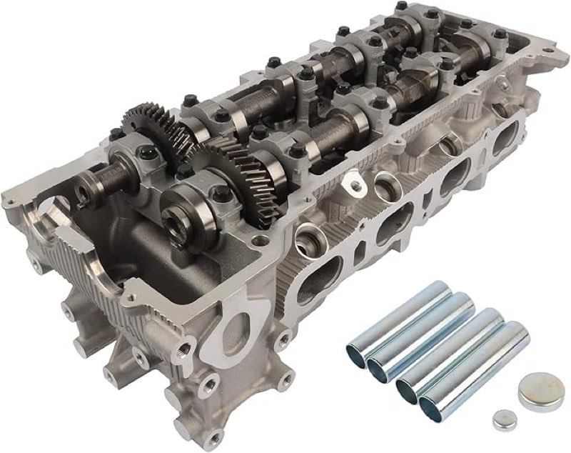  New Cylinder Head Replacement for 2001-2004 Toyota Tacoma 2.4L 2.7L 2RZFE 3RZFE L4 DOHC 4 Ports 11101-79266 11101-79276 Flynsu