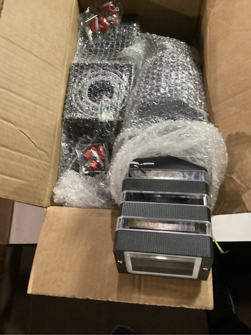 Condition photo showing Good Condition for MUCLUD 4Pack 15inch LED Square Up & Down Wall Lights,14W Outdoor Wall Light 4000K Day White Aluminum Body Waterproof IP65 LED Exterior Light Fixtures Wall Mount for House Patio Garage Garden.