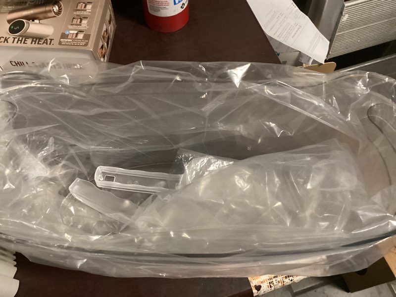 Condition photo showing Good Condition for hoytst 7l ice buckets for parties, 2-pack clear acrylic champagne bucket, large beverage tub with scoop, portable cooler barrel for cocktail, beer, wine drinks, mimosa bar supplies