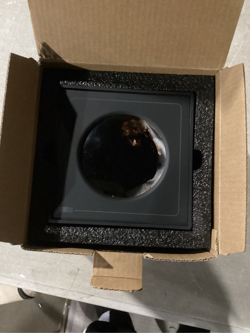 Condition photo showing New/Like New for UNOHOUS Ferrofluid Music Visualizer, Ferrofluid Rhythm Music Lamp, RGB Light Ferrofluid Speaker Music Mate, Dancing Ferrofluid Sculptures for Desk,Office,Bedroom Black