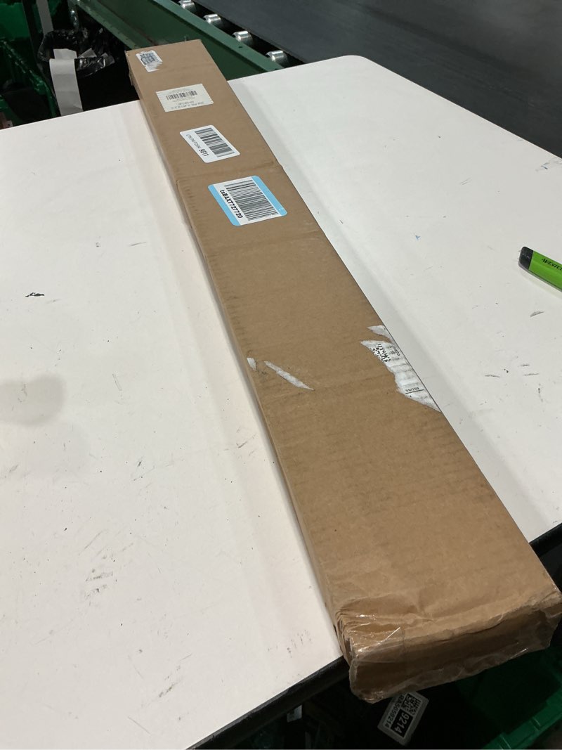 Condition photo showing New/Like New for lazblinds cordless cellular shades, no tools no drill blackout honeycomb shades pleated blinds for windows, 31.5'' w x 48'' h, silver white blackout-silver white 31 1/2'' w x 48'' h