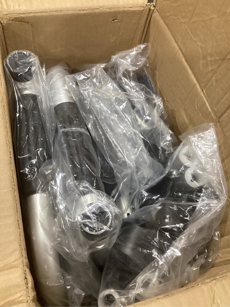 Condition photo showing New/Like New for Delog Folding Walker for Senior - Platform Walker with 5’’ Wheels and Removable Padded Armrests 350lbs, Lightweight Walking Mobility Aid, Standard Walker for Elderly (Black)