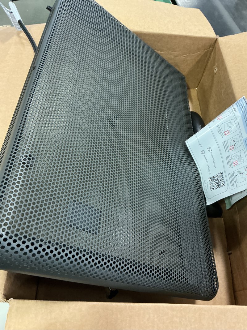 Condition photo showing As Is for Ballu Mica Infrared Space Heater Large Room,Panel Heater with Programmable Thermostat,WiFi App Control,Portable Stand or Wall Mount, Energy Efficient Smart Quiet Heater,Work with Alexa,Black