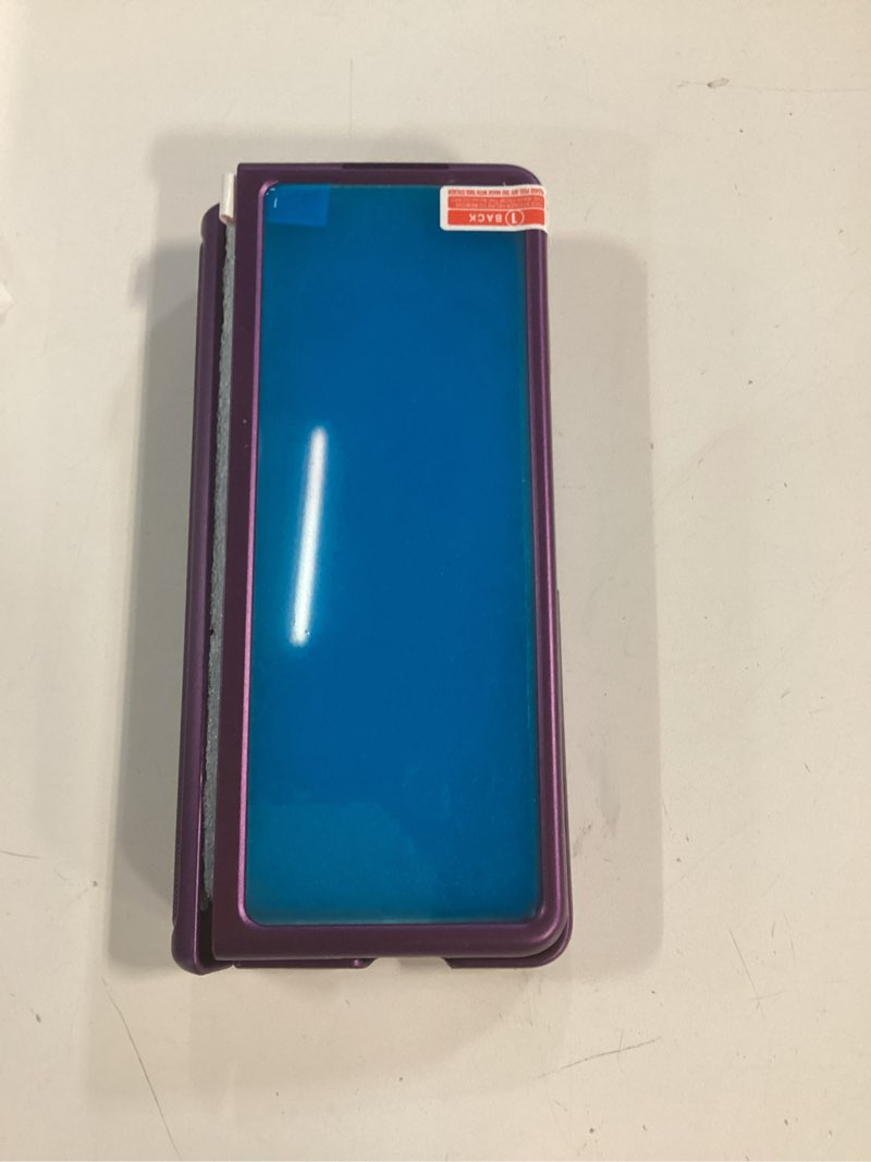 Condition photo showing New/Like New for Viaotaily for Samsung Galaxy Z Fold 3 Case with Card Holder & Slide Camera Cover, Built-in Screen Pr