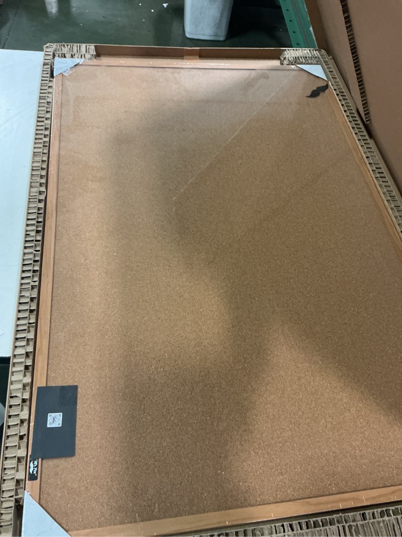 Condition photo showing New/Like New for Mr. Pen- Cork Notice Board, 36 X 24 Inches, Cork Bulletin Board for Walls, Pin Boards, Framed Corkboard, Decorative Hanging Pin Boards, Perfect for Office & Home Decor Wood Framed 36 x 24 Inches