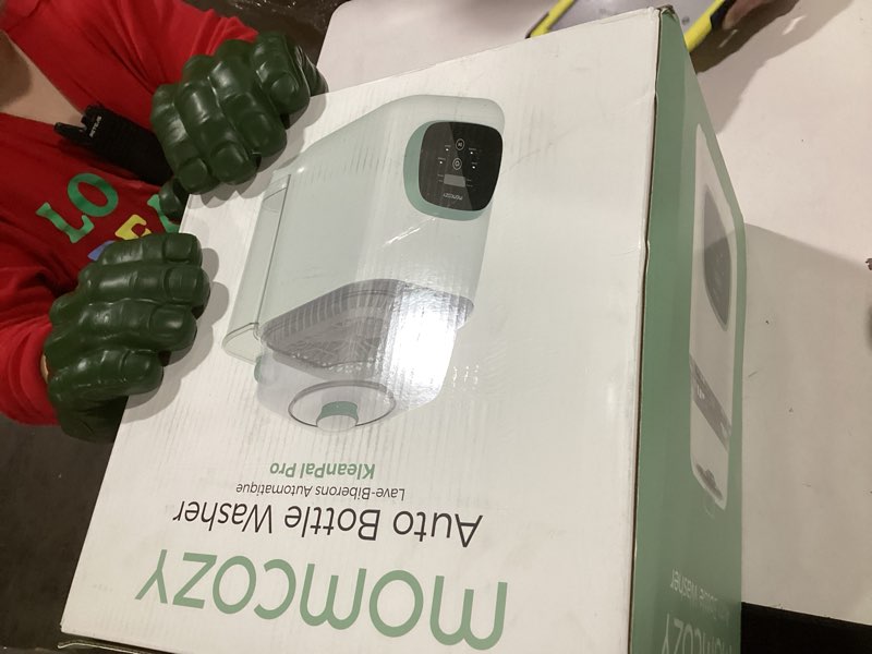 Condition photo showing New/Like New for Momcozy KleanPal Pro Baby Bottle Washer, Sterilizer & Dryer - All-in-One Cleaning Machine for Bottles, Pump Parts & Baby Essentials - Time-Saving & Effortless Care White