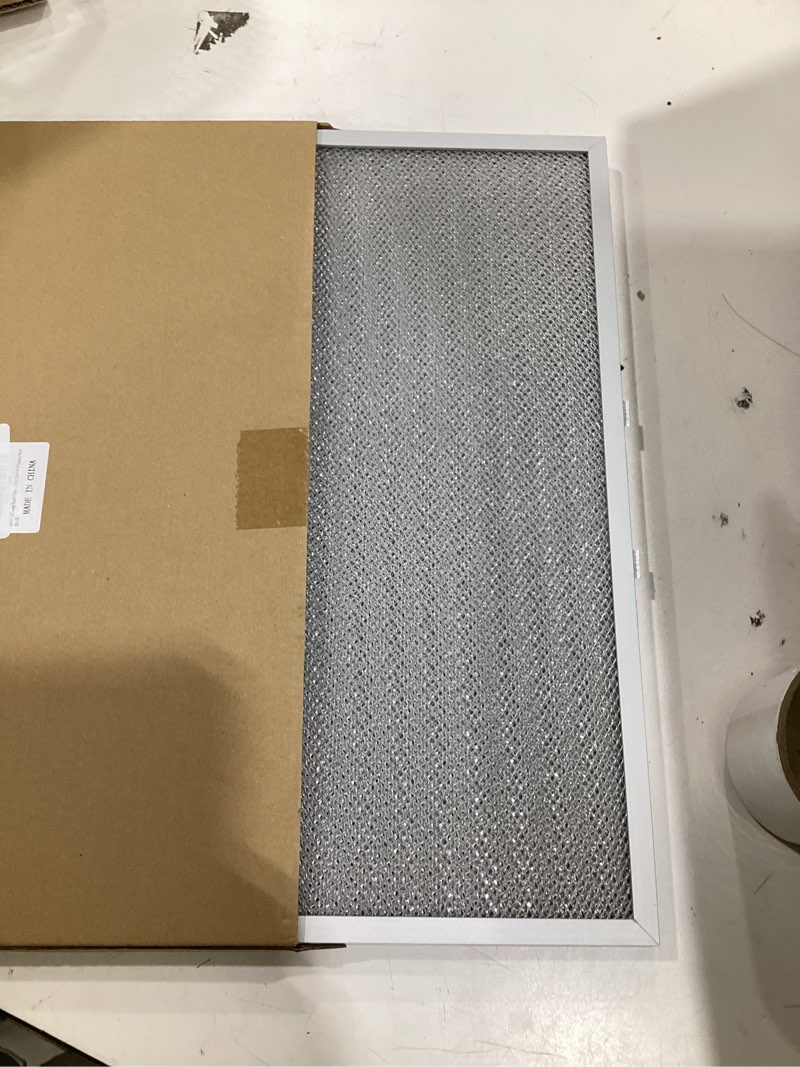 Condition photo showing Good Condition for wb02x11012 range hood filter compatible with compatible with ge range hood jv666h2ss,jv566h2ss,17.5 x 11.7 x 0.35inches 2-pack