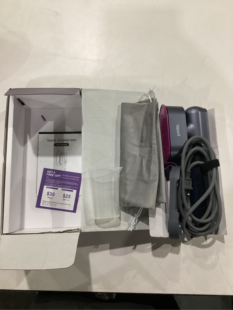 travel steamer for clothes,100-240v travel steamer & iron 2 in 1 with fast heat-up,1200w portable handheld garment steamer,travel size,large heat panel,fabric quick wrinkle remover for global & europe