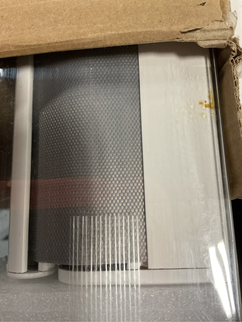 Condition photo showing New/Like New for Motorized Zebra Blinds with Remote,Rechargeable Smart Electric Cordless Shade?Grey?34" W X 72" H Grey 34"W x 72"H