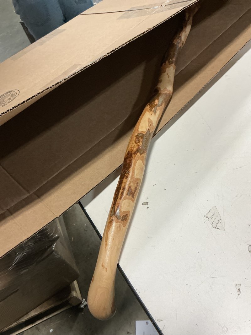 Condition photo showing item condition for Brazos Wooden Walking Canes for Men and Women, Stable Walking Sticks for Seniors, Made in The USA Knob Root Hardwood 2 37 Inch