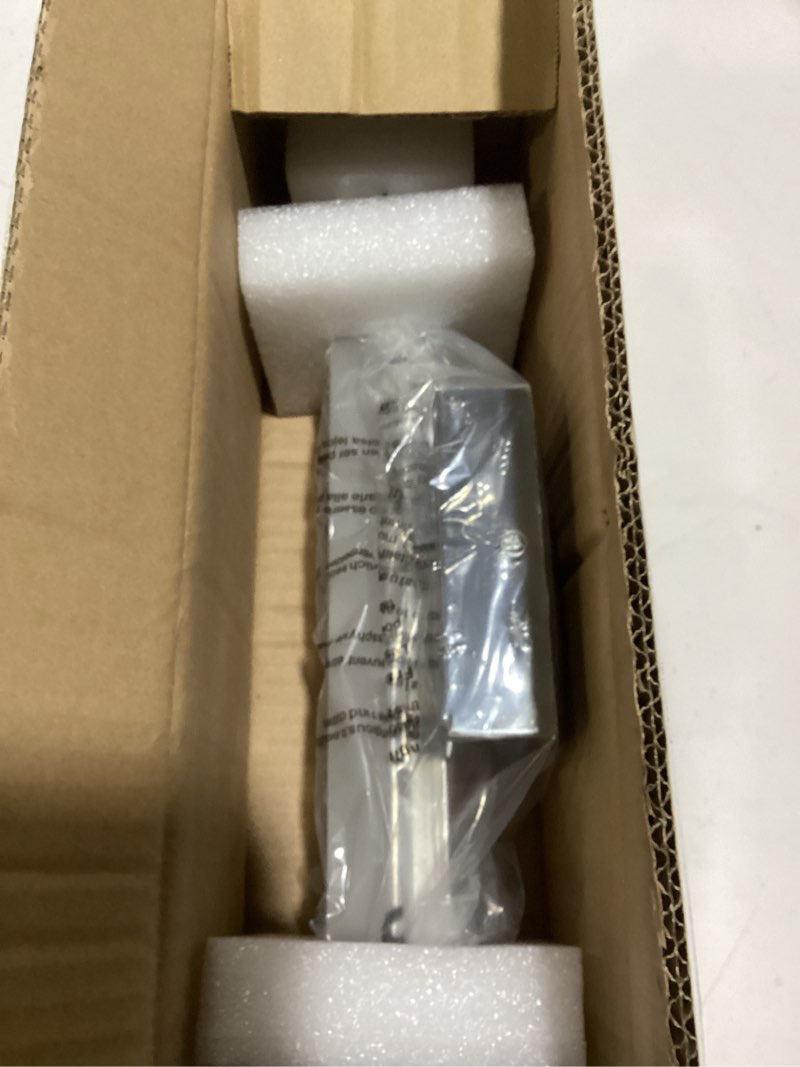 Condition photo showing Good Condition for modern led vanity lights for bathroom 1 pack 16in 9w daylight white chrome bathroom light fixtures lights over mirror vanity lighting fixtures vanity light 16 in (1 pack) a-silver