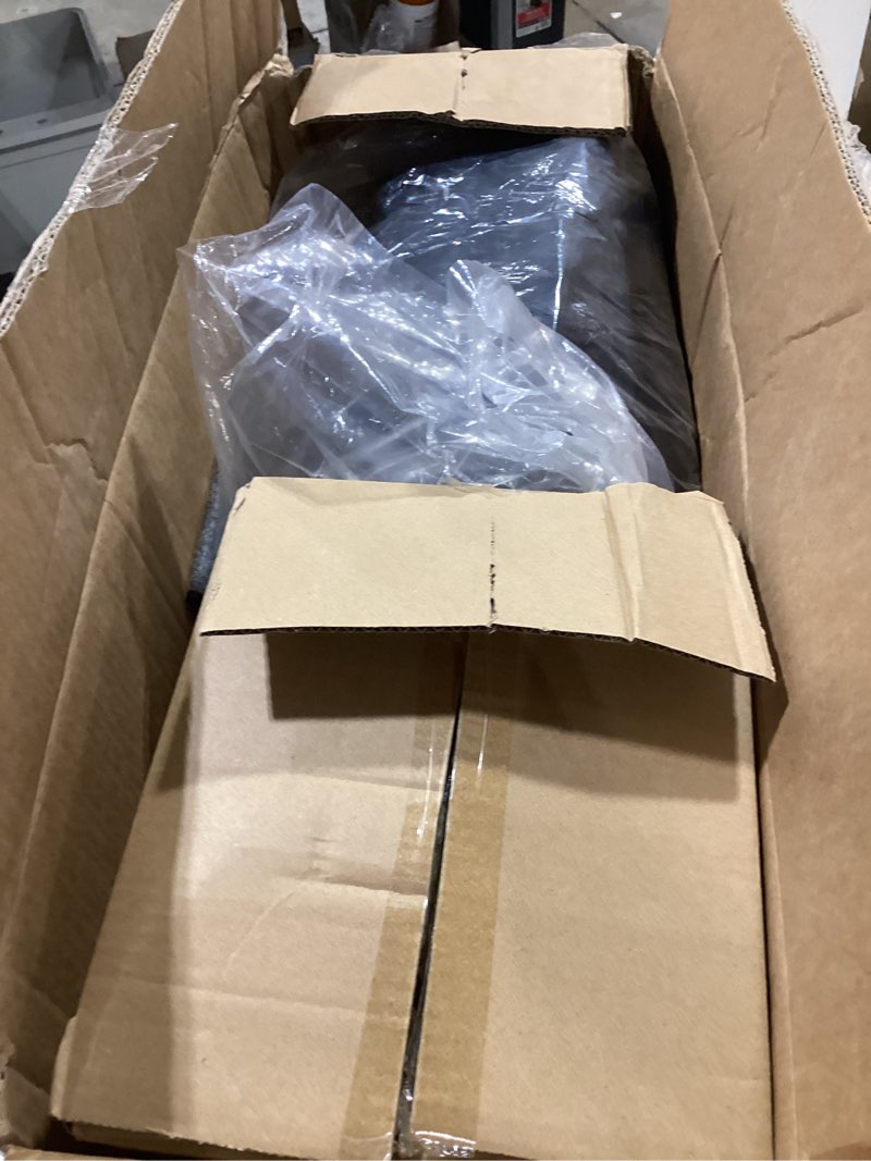 Condition photo showing Good Condition for upgraded portable sauna, steam sauna for home with steamer, remote control, folding chair, 9 levels, 2.6’ x 2.6’ x 5.9’