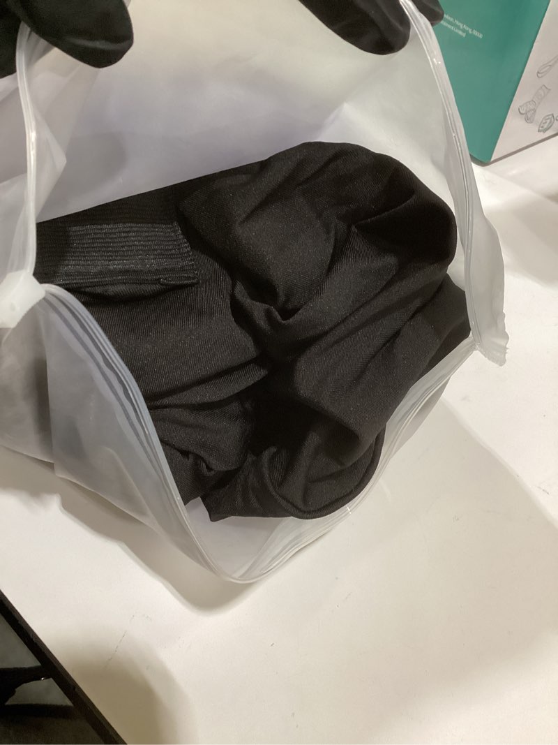 Condition photo showing Good Condition for FestiCorp 2 Pack Spandex Black Table Cover, Cocktail Fitted Tablecloths, Round Highboy Stretch Table Covers Cloths for Party, DJ, Bar, Wedding, Birthday, Banquet, 30"-32" Diameter x 40"-43" Height 2 Black