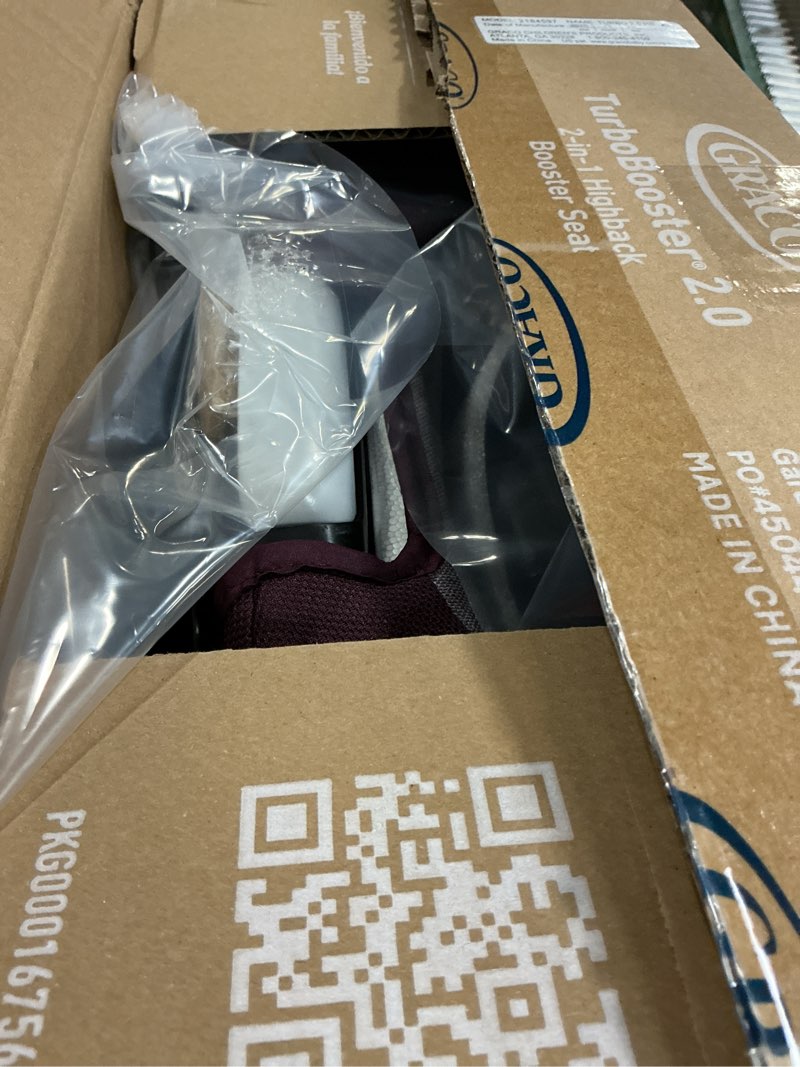 Condition photo showing New/Like New for graco turbobooster 2.0 highback booster car seat, freya