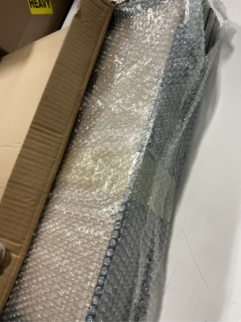 Condition photo showing Good Condition for upsimples 16x20 picture frame set of 5, display pictures 11x14 with mat or 16 x 20 without, wall gallery poster frames, black black 16x20