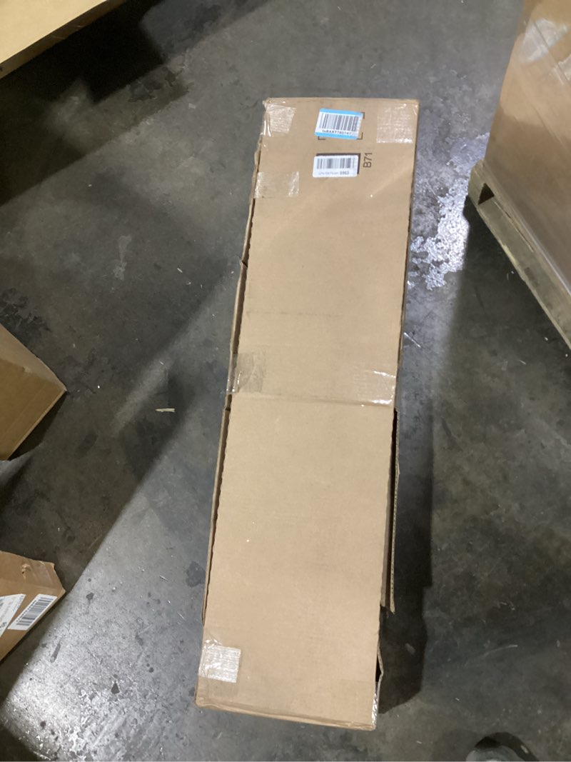 Condition photo showing As Is for Zebra Blinds for Window Light Filtering Dual Layer Roller Shades Light Control and Protecting Privacy for Home and Office (38" W x 72" H,White) 38" W x 72" H White