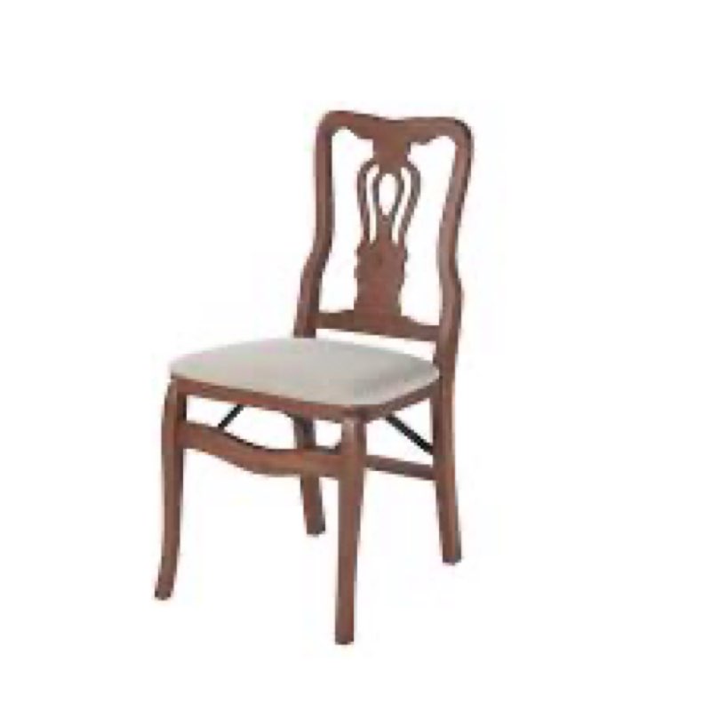 Chippendale Folding Chair set of 2