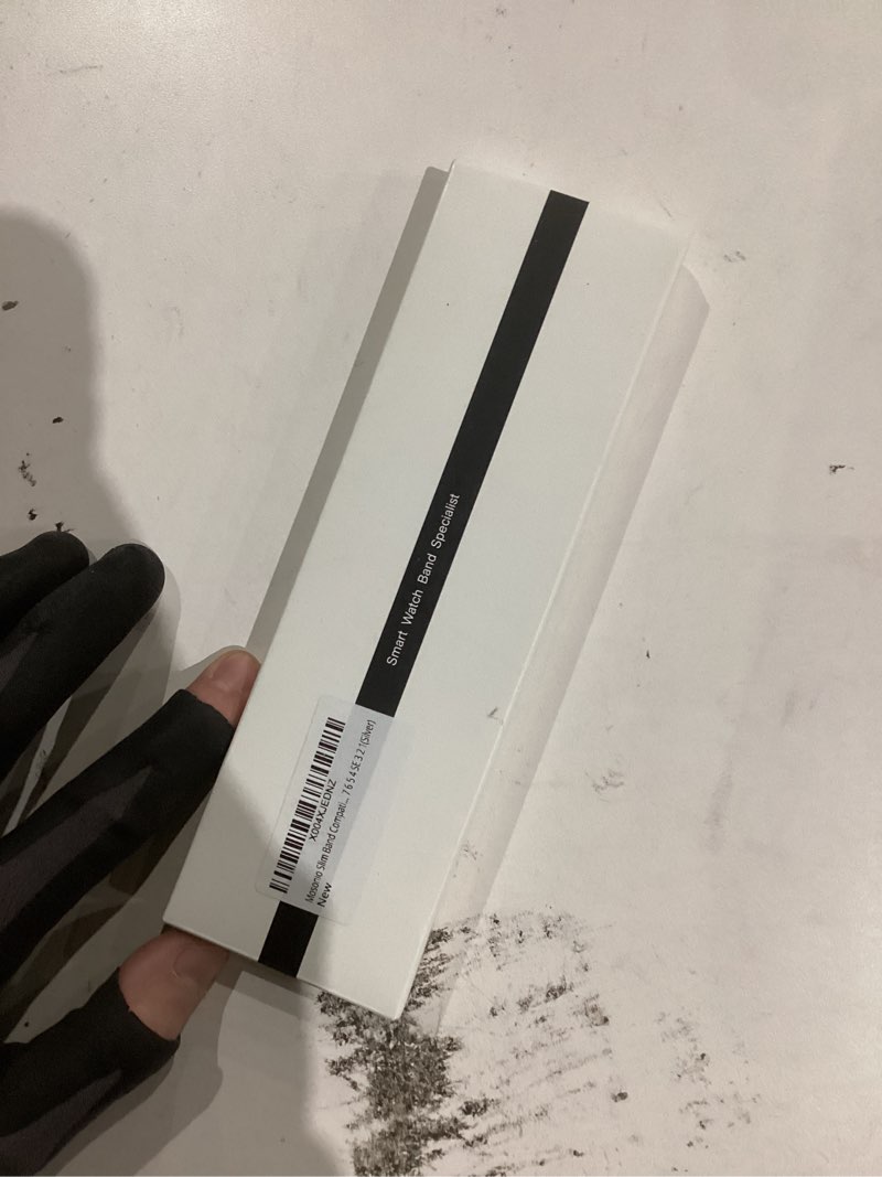 Condition photo showing New/Like New for miohhr slim metal band compatible with apple watch band 42mm(series 11 10) 41mm(series 9 8 7) 40mm(series 6 5 4 se3/2/1) 38mm(series 3 2 1),stainless steel iwatch bands for women,silver/gold silver/gold 42mm 41mm 40mm 38mm