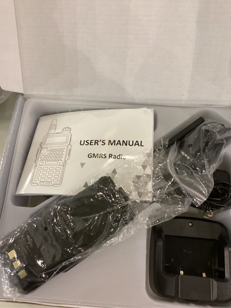 TIDRADIO GM-5R GMRS Radio with Wireless Programmer,Two Way Radio GMRS Repeater Capable with 3800mAh 