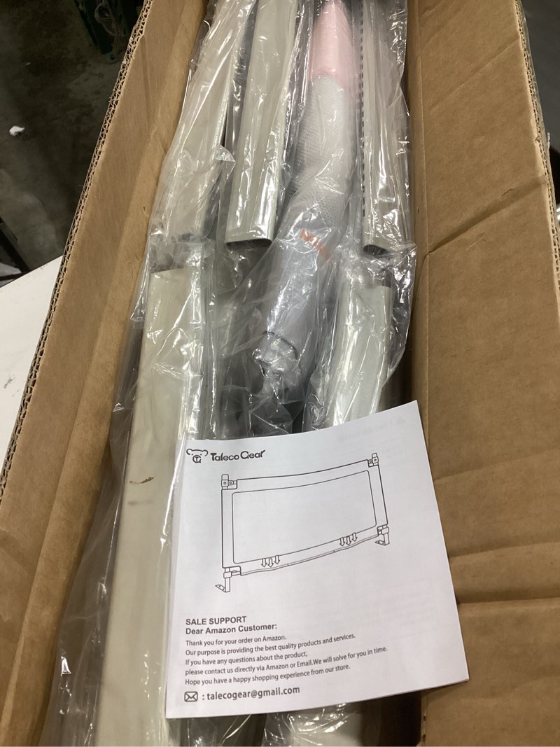 Condition photo showing New/Like New for Height Adjustable Bed Rail for Toddlers, Kids Safety Baby Bed Rail for Twin/Full/King/Queen Size Bed (3 Sides, 78 * 78 * 59 Inch) 1 (3 Sides for Queen Size) 79.9x79.9x59.8 Inch