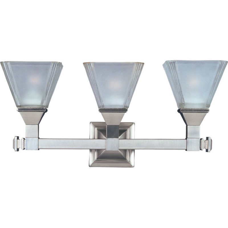 Alve 3-Light Dimmable Vanity Light Finish: Satin nickel