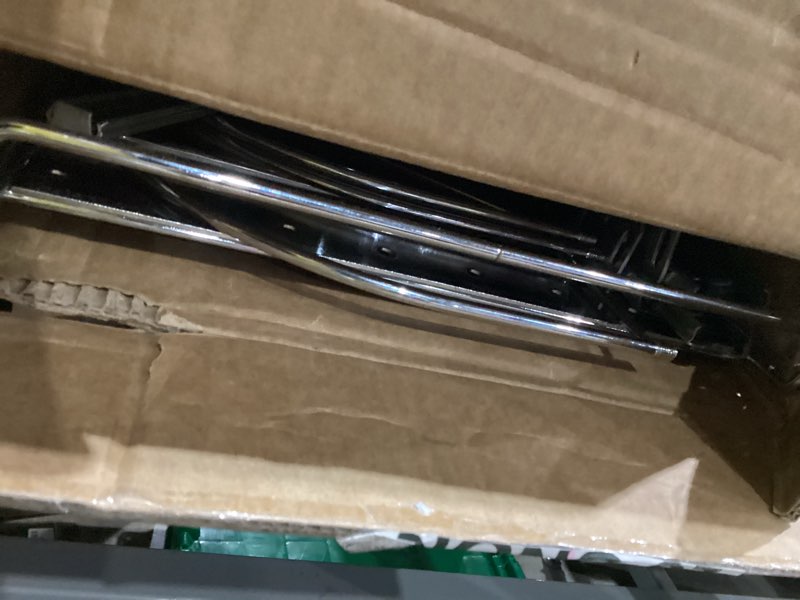 Condition photo showing Good Condition for VEVOR Pan and Pot Rack, Expandable Pull Out Under Cabinet Organizer, Cookie Sheet Baking Pans tray Organization, Adjustable Wire Dividers, Steel Lid Holder for Kitchen Cabinet & Pantry Storage, 11.7"W Single Tier 10 inch