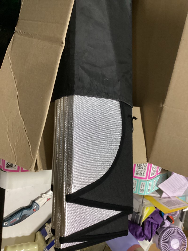 Condition photo showing Good Condition for econour foldable sun shade fit for dodge ram 1500 2019-2024 2025 2026 for dodge ram 1500 2019-2026
