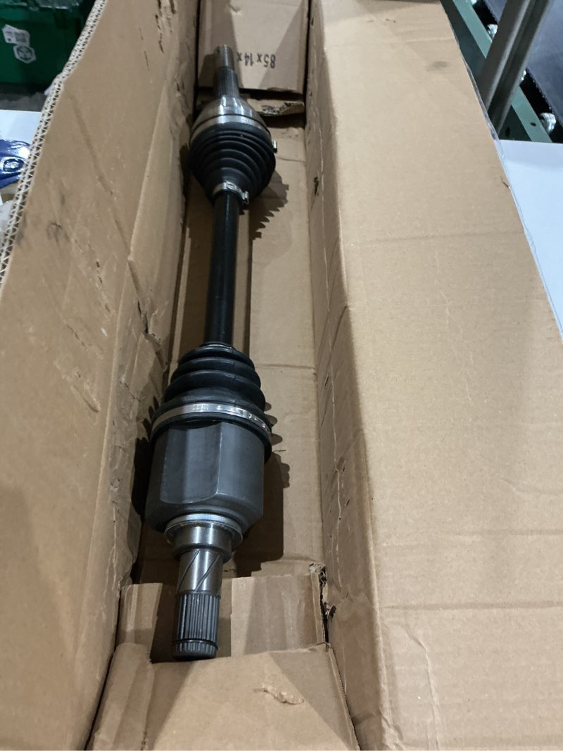 Condition photo showing As Is for rear cv axle joint shaft assembly for ford explorer lincoln aviator 2020-2021