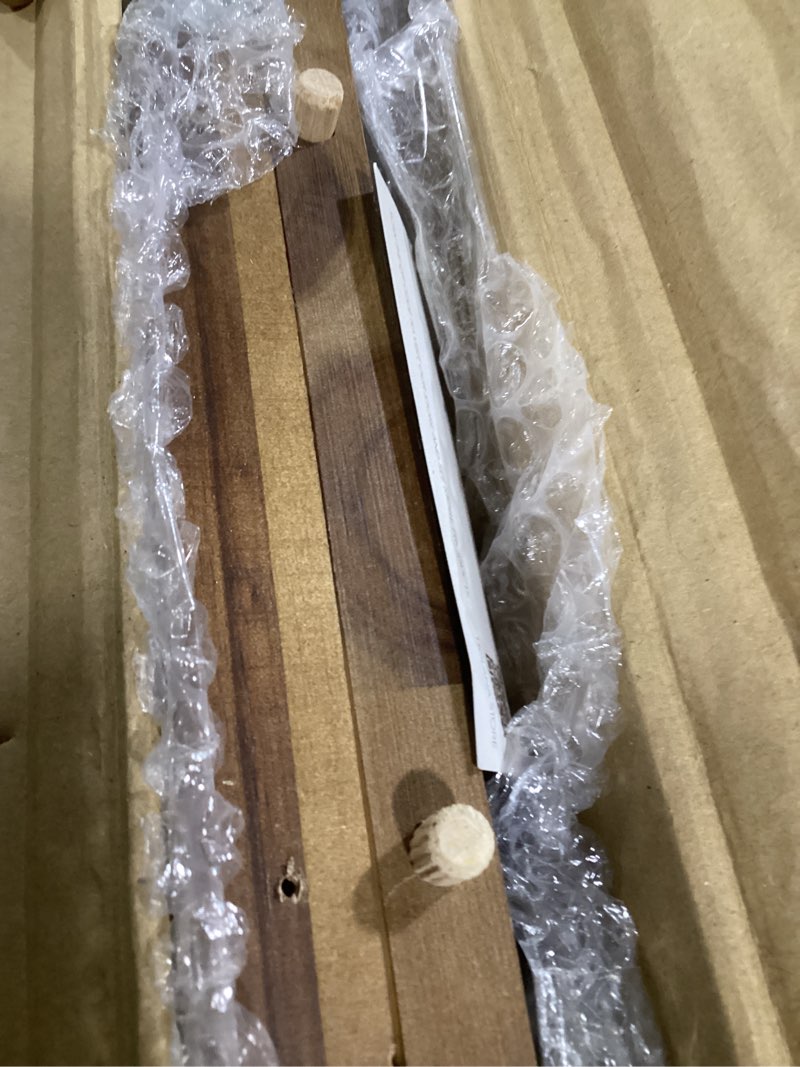 Condition photo showing New/Like New for holana 6" acacia wood one step stool for adults - 300 lbs wooden step stools heavy duty for high bed riser, bathroom, bedroom - small stepping stool for elderly, seniors, kids, handicap use indoor acacia 6in h