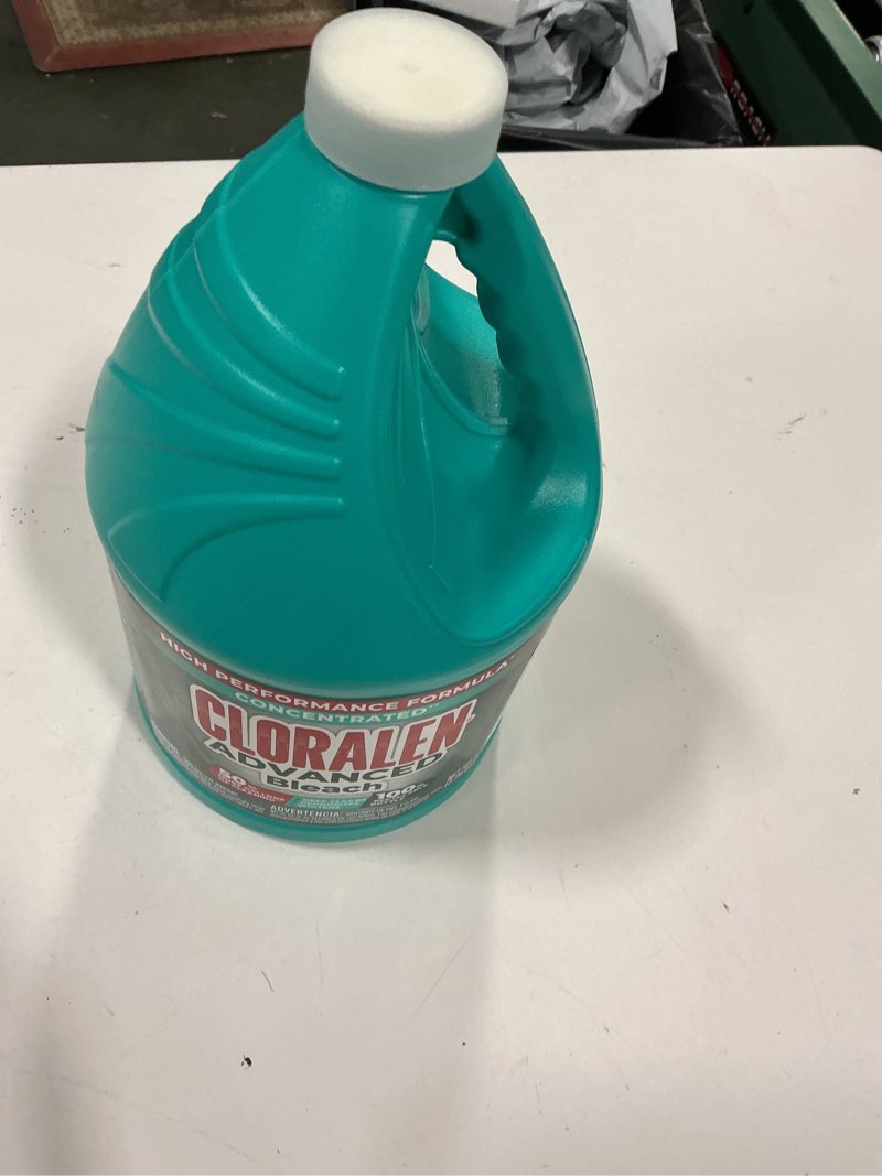 Condition photo showing New/Like New for Cloralen Advanced Concentrated Household Cleaning Liquid Bleach - 121 fl oz - 3-in-1 Multipurpose Cleaner for Laundry, Bathroom & Kitchen - 50% More Loads