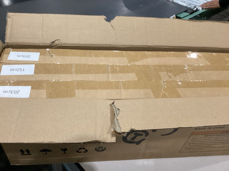 Condition photo showing New/Like New for jwpehoe height adjustable bed rail for toddlers, kids safety baby bed rail for twin/full/king/queen size bed (3 sides, 78 * 78 * 59 inch) 1 (3 sides for queen size) 79.9x79.9x59.8 inch