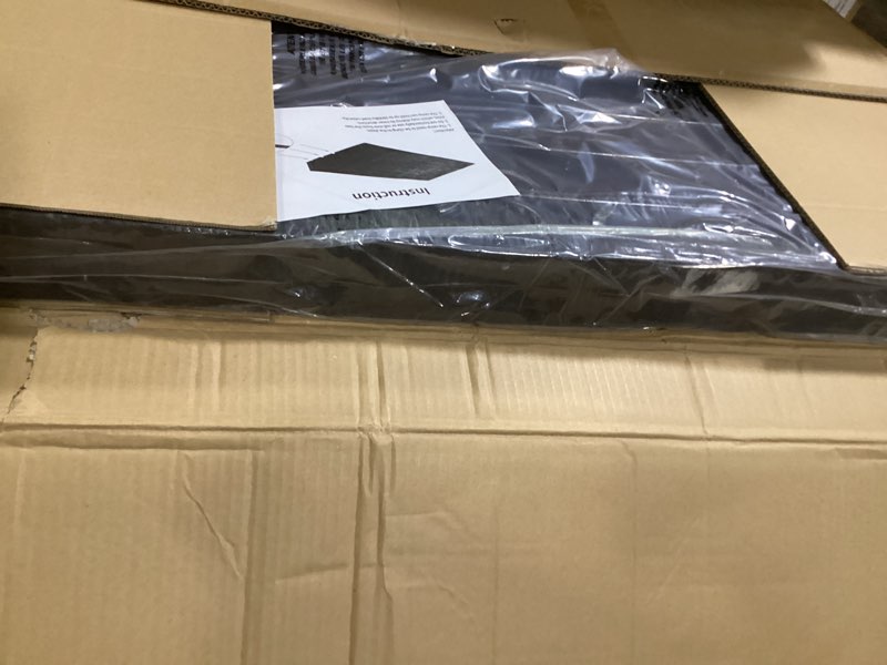 Condition photo showing Good Condition for vevor 3" rise rubber threshold ramp, 3 channels cord cover door ramp, no-slip surface, 2200 lbs load capacity rubber ramp for for home doorways driveways curb home steps, 41.8" l x 24" w x 3" h, 53lbs