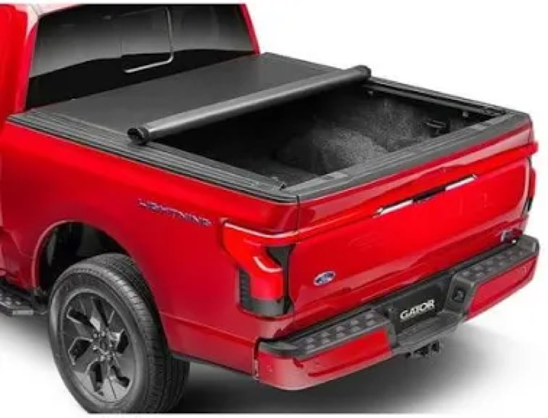 gator efx soft roll-up truck bed tonneau cover - heavy-duty truck bed protection - durable vinyl panels - hard folding tonneau cover - 2017- 2026 ford f-250/350/450 super duty - 6'10" bed