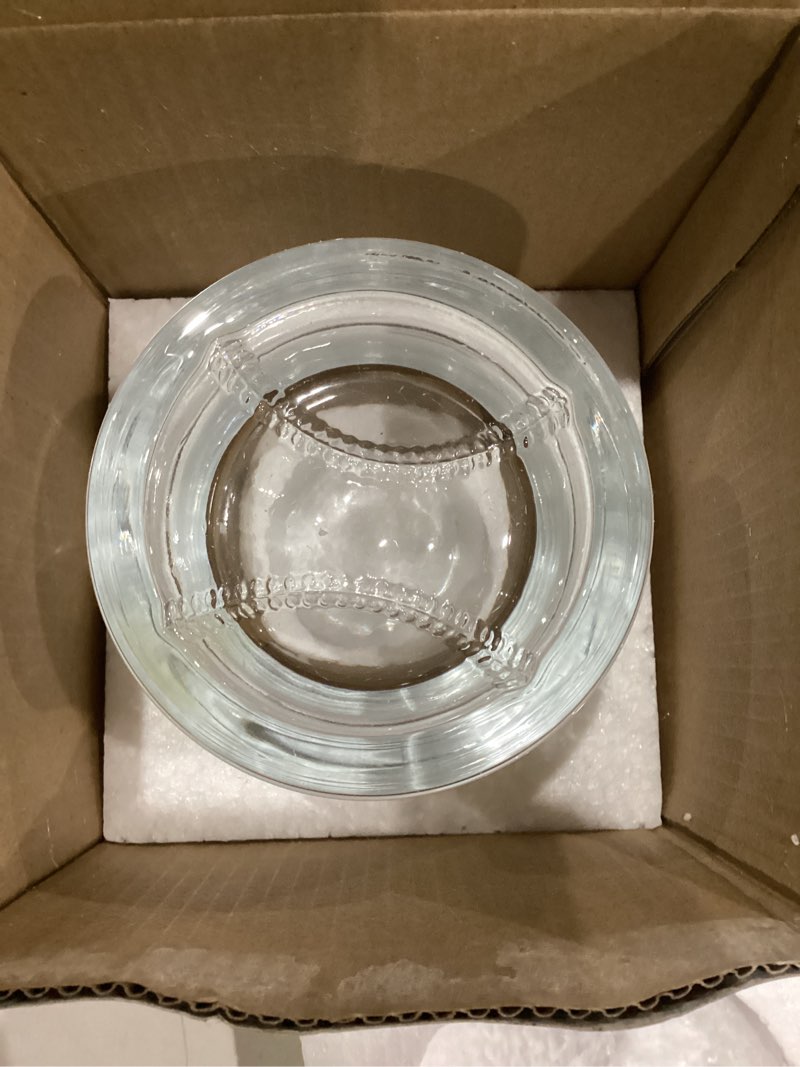 Condition photo showing Good Condition for Baseball Whiskey Glass - Gifts for Dads, Fathers , Coaches & Baseball Lovers 12oz Whiskey Glass Perfect for Any Occasion, Baseball Lovers, Gifts, Baseball Themed Party, Baseball Birthday Gift Set (2) Classic - 1