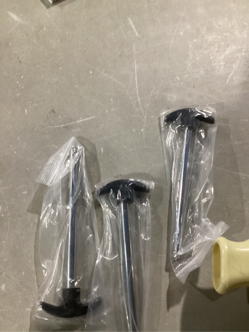 Condition photo showing Good Condition for 3pcs Weight Stack Pin, Gym Pins for Weight Stack,Weight Lifting Pins for Universal Home Commercial Gym Strength Training Equipment Machine Pin Insert Accessories?3/8 " Diameter / 6 " Locking Space?