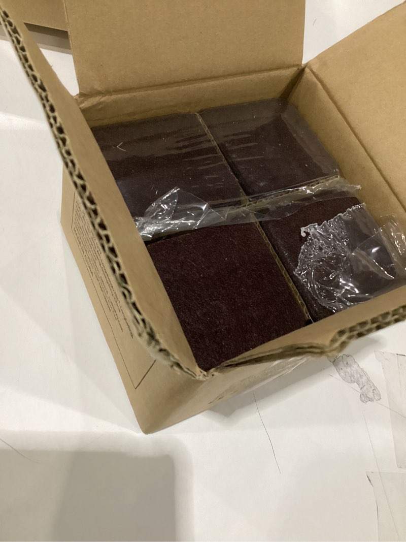 Condition photo showing Good Condition for ezprotekt 3 inch bed and furniture risers, heavy duty square sofa tables couch chair risers, width 2.4"-adds 3" height, supports 20,000 lbs - protect hardwood floors from scratches (4 pack, black) 3" x 2.4" black