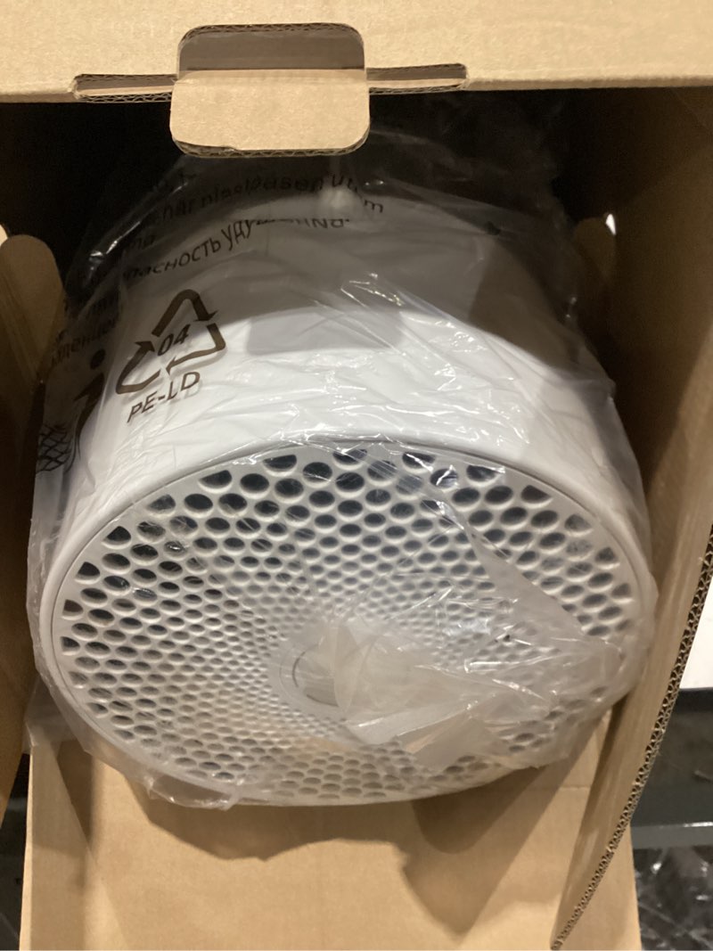 Condition photo showing Good Condition for blueair blue signature sp3i air purifier for medium rooms up to 498 sq ft, hepasilent filtration, wifi smart control, auto mode, odor & smoke removal, pet hair & dust, aham verified, table design
