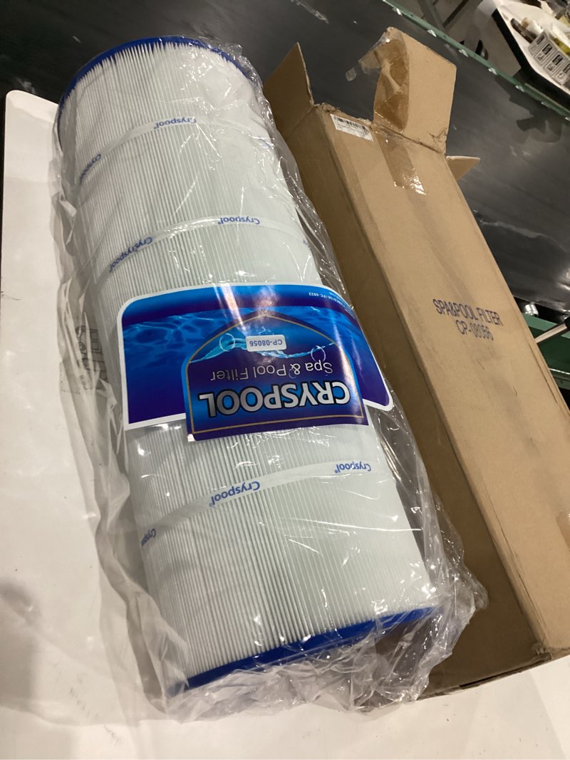 Condition photo showing Good Condition for cryspool® 08056 filter compatible with jandy cs150, x-stream cc1500, ccx1500re, pro clean 150, pwwct150, r0462300, pjancs150, c-8414, fc-1287, 150 sq. ft pool filter cartridge, 1 pack