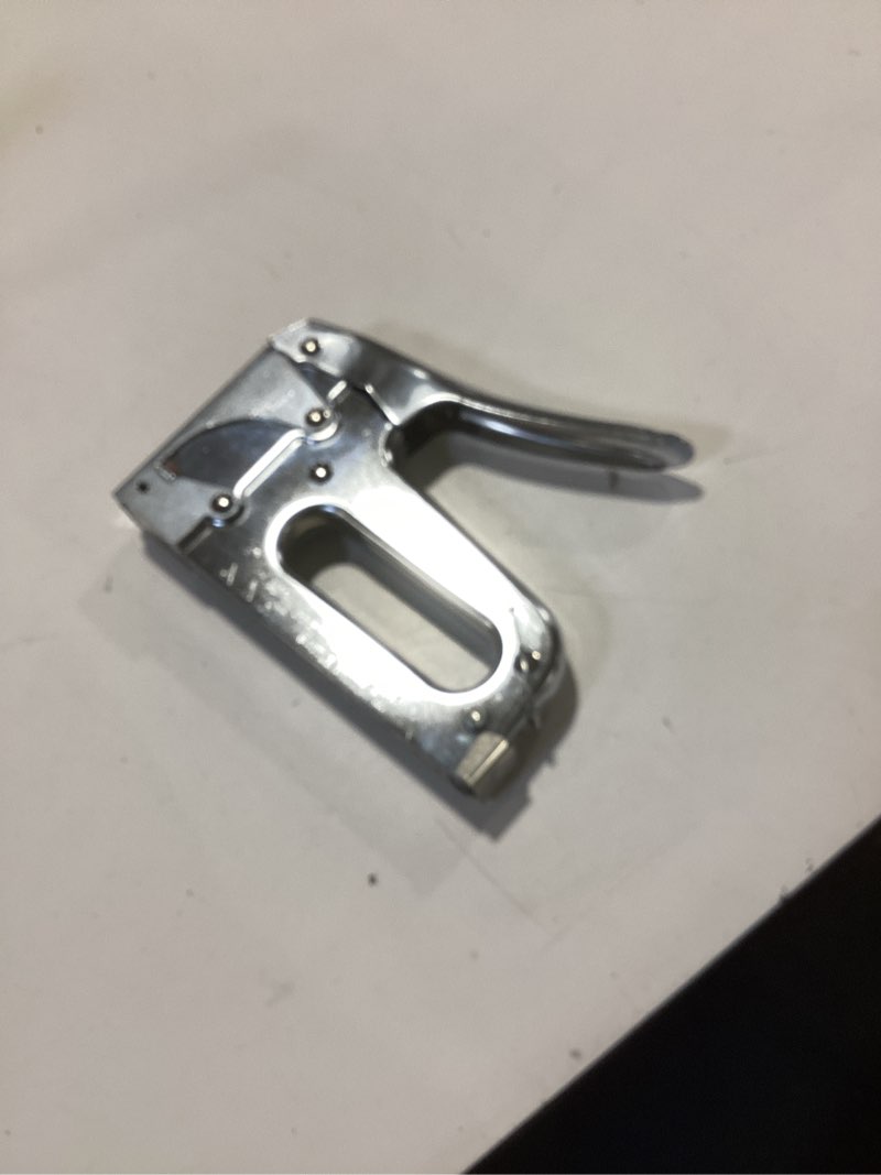 Condition photo showing As Is for arrow t50 heavy duty, medium, manual staple gun