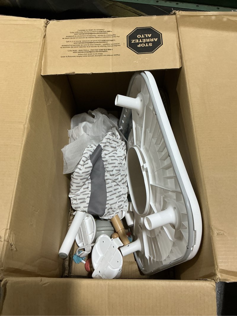 Condition photo showing Good Condition for Skip Hop Baby Activity Center: Interactive Play Center with 3-Stage Grow-with-Me Functionality, 4mo+, Silver Lining Cloud Silver Lining Cloud Activity Center