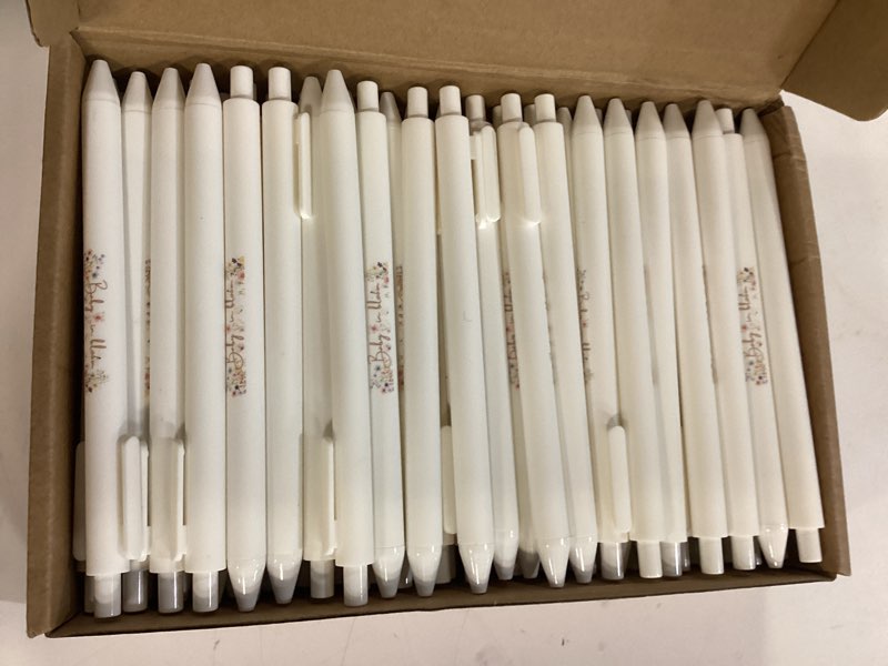 Condition photo showing Good Condition for Kisston 60 Pcs Baby Shower Pens Favors Gifts Bulk for Guests Neutral Gender Reveal Favors Baby Shower Prizes Souvenirs Keepsakes Gift Bags Supplies(in Bloom) Baby in Bloom