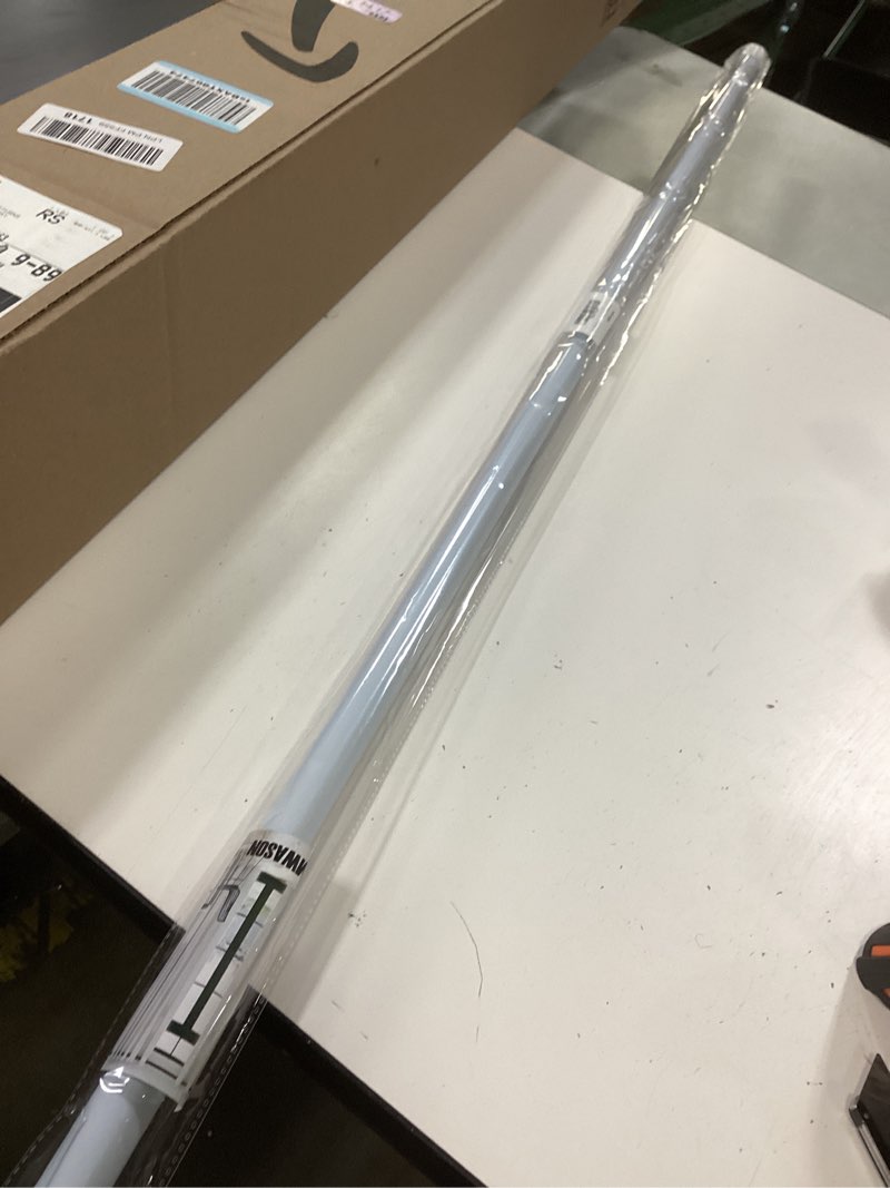 Condition photo showing New/Like New for Tension Rods Room Divider, Premium Adjustable Curtain Tension Rod, 53-100 Inch Large Curtain Rod, No Drilling Tension Pole for Kitchen, Bathroom, Cupboard, Wardrobe, Window, Bookshelf DIY Project 1PCS White 53-100 in - 1 pcs
